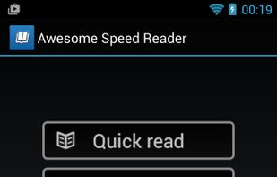 Awesome Speed Reader screenshot 3
