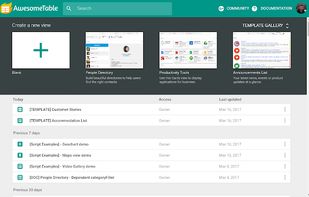 Awesome Table screenshot 1