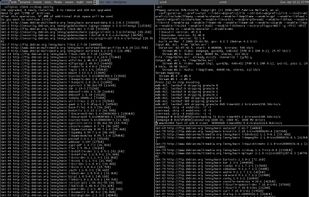 awesome with a number of terminals open.