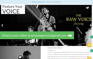 Awesong.in screenshot 1