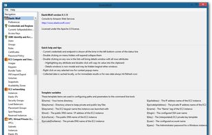 AWS ElasticWolf Client Console screenshot 1