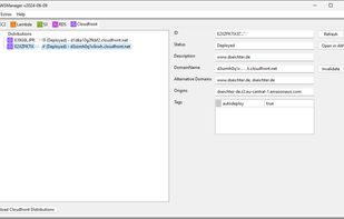 AWS Manager screenshot 1