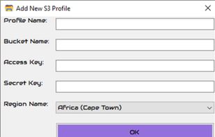 AWS S3 Tool screenshot 1