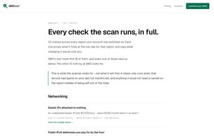 AWSCost screenshot 1