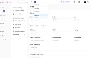 Axcieve screenshot 1