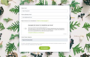 Presentation of our Consent Form for Newsletters