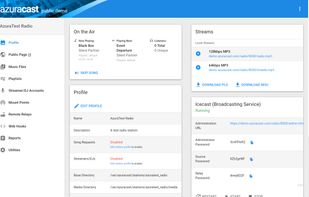 Station Profile Page