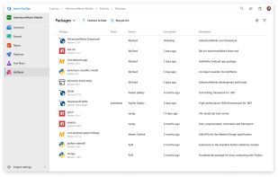 Azure Artifacts screenshot 1