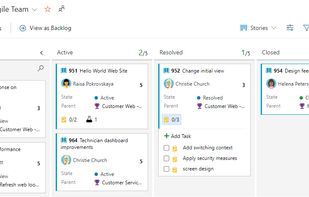 Azure Boards screenshot 2