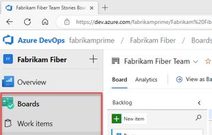 Azure Boards screenshot 1
