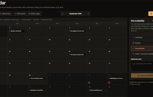 Calendar
