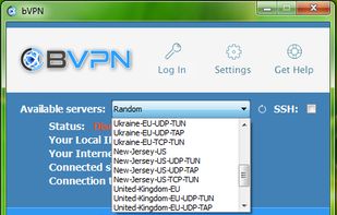 B.VPN screenshot 2