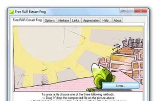 Free RAR Extract Frog screenshot 1
