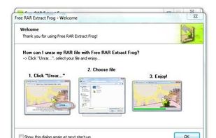 Free RAR Extract Frog screenshot 1