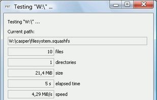 Java GUI test in progress