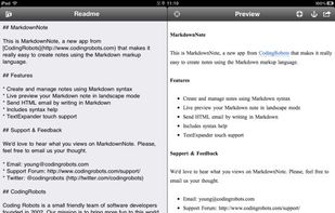 MarkdownNote screenshot 1