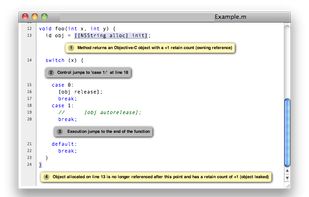Clang Static Analyzer screenshot 1