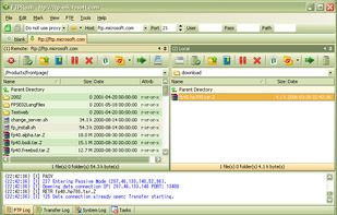 FTP Rush screenshot 1