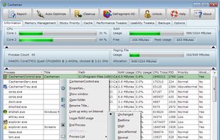 Cacheman screenshot 1