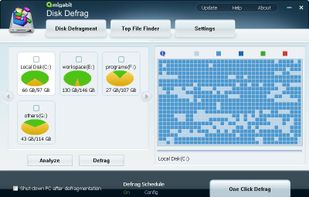 Amigabit Disk Defrag screenshot 1
