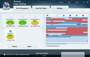 Amigabit Disk Defrag screenshot 1