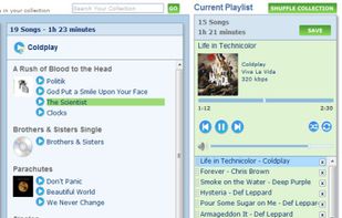 Audiogalaxy screenshot 1
