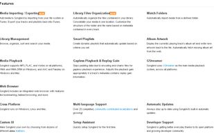 Numerous Features: Media Importing / Exporting, over 25 languages