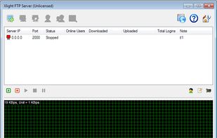 Xlight FTP Server screenshot 1