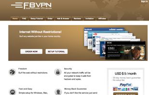 FBVPN screenshot 1