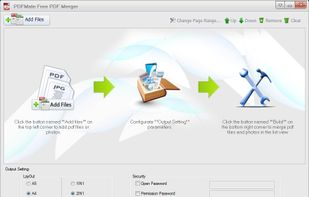 PDFMate Free PDF Merger screenshot 1