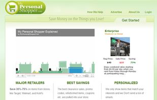 MyPersonalShopper.com screenshot 1