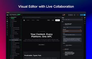 Visual Editor with Live-Collaboration