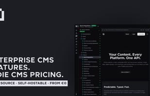 Enterprise CMS Features. Indie CMS Pricing.