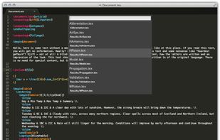 LaTeXing screenshot 3