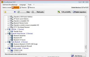 DriverBackup! screenshot 1