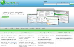 eSurveysPro.com screenshot 1