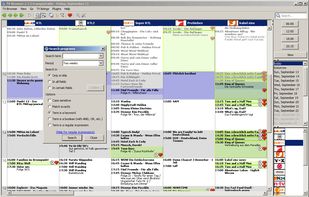 Main window with some german channels & classic theme.
