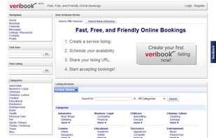 Veribook screenshot 1