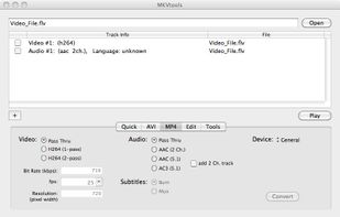 MKVtools screenshot 1