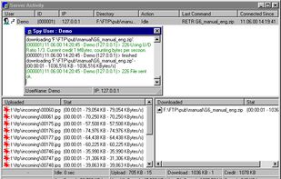 BulletProof FTP Server screenshot 1