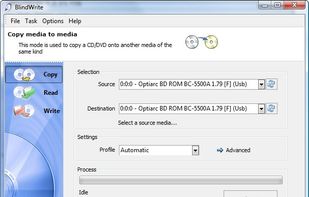 BlindWrite screenshot 1