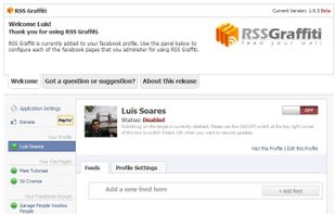 RSS Graffiti screenshot 1