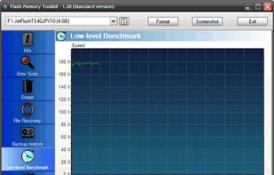 Flash Memory Toolkit screenshot 1
