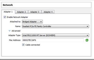 Network setting