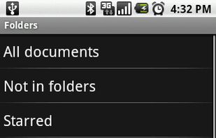 Folder List