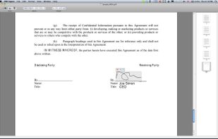 PDF Signer screenshot 1