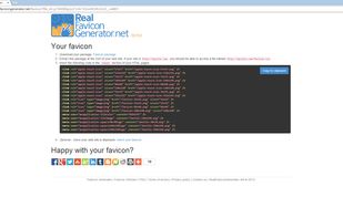 RealFaviconGenerator.net screenshot 2
