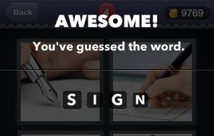 4 Pics 1 Word screenshot 2