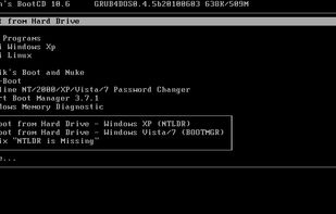 Hiren’s BootCD screenshot 1