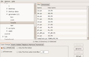 GPRename screenshot 1